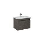 Trio Lavabo Dolabı 80 cm,Kapaklı(10LE50081 dahil) Latin Mermer