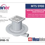 Yandan Çıkışlı Sistemler 32 mm Çap Yükseklik 15 cm