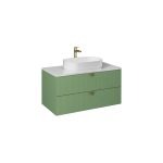 Infinity Lavabo Dolabı 100cm ( 10NF65055 dahil) Pastel Yeşil