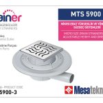 Yandan Çıkışlı Sistemler 32 mm Çap Yükseklik 3 cm