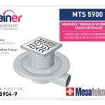 Yandan Çıkışlı Sistemler 50 mm Çap Yükseklik 9 cm