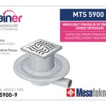 Yandan Çıkışlı Sistemler 32 mm Çap Yükseklik 9 cm