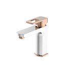 Salvo Plus Colours - Lavabo Bataryası Krom-Rose Gold
