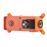 Ankastre Lavabo Bataryası - Square Sıva Altı Parça Mat Siyah