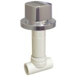 New Square - Ankastre Stop Valf 1/2 " PPRC Gövde