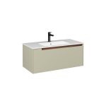 DANTE 100 cm Lavabo Dolab, Açık Yeşil (10SL50101 dahil)