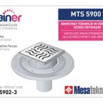 Alttan Çıkışlı Sistemler 70 mm Çap Yükseklik 3 cm