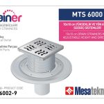 Alttan Çıkışlı Sistemler 70 mm Çap Yükseklik 9 cm Izgara 10 cm