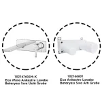 Eca Mina Ankastre Lavabo Bataryası Set/Tek Rozet