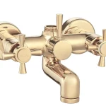 Eca Quadrille Banyo Duş Bataryası Altın Gold