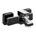 Eca Tiera Banyo Bataryası- Krom Siyah