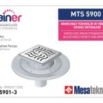 Alttan Çıkışlı Sistemler 50 mm Çap Yükseklik 3 cm