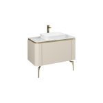 Gloria 100 cm Lavabo Dolabı Krem (10SQ51050 dahil)