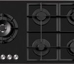 Ankastre Ocak, HÄFELE GOURMET, 90 cm, Cam, 5 Gözlü, Gazlı, Döküm Izgaralı